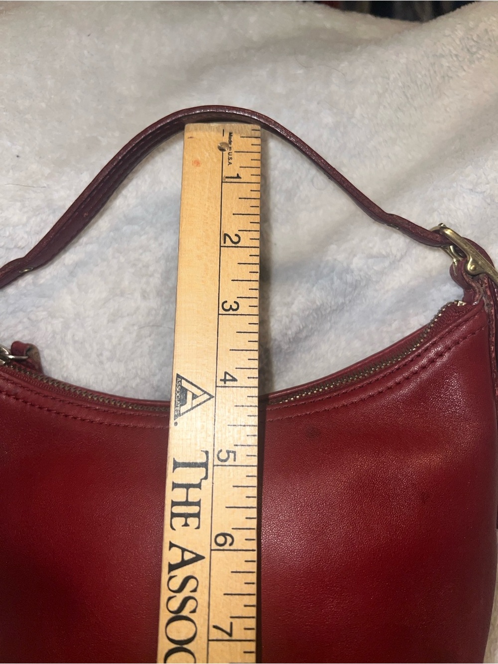 Vintage Y2K Coach mini red legacy No 9844 - Picture 13 of 13